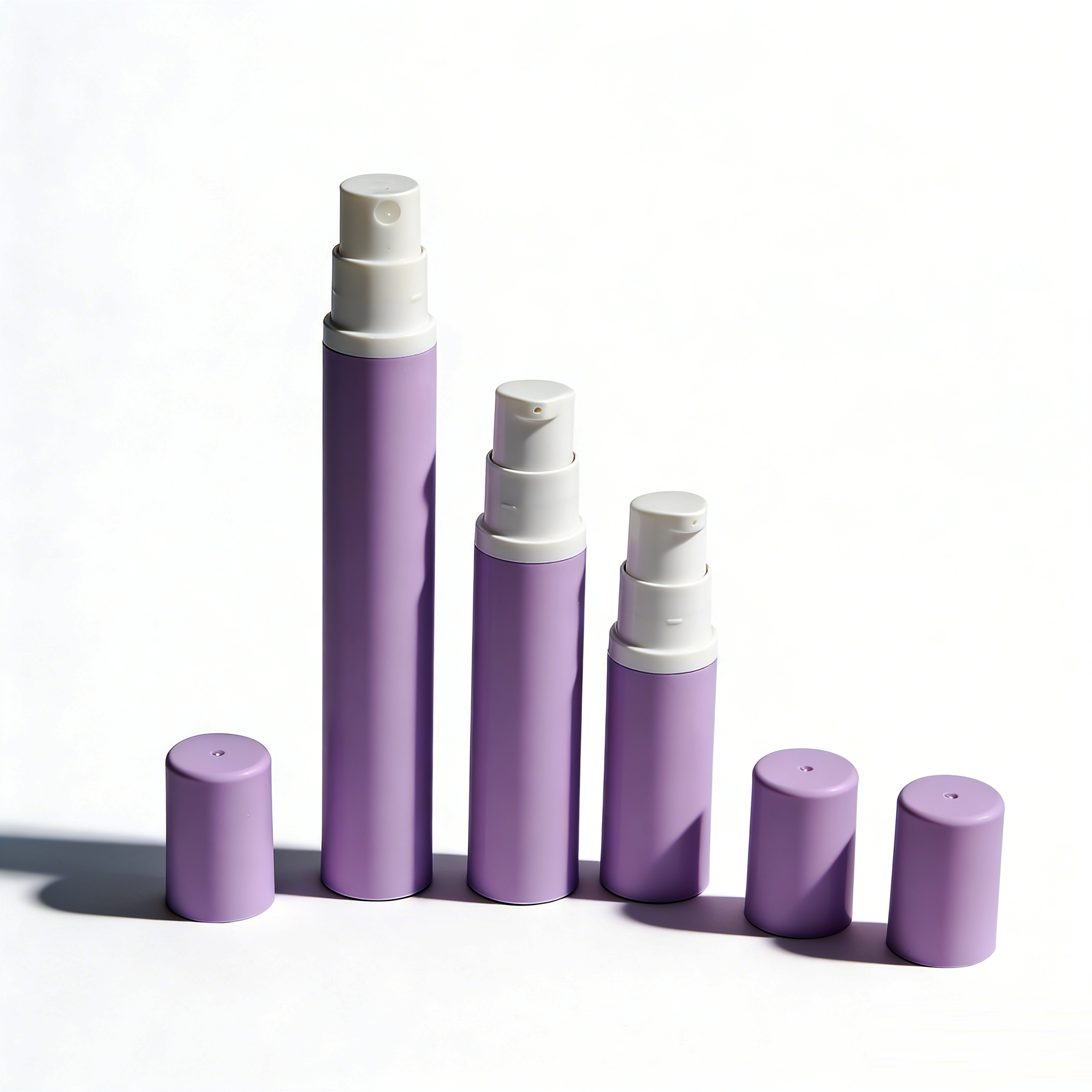 5ml 10ml 15ml 18mm PP airless bottles