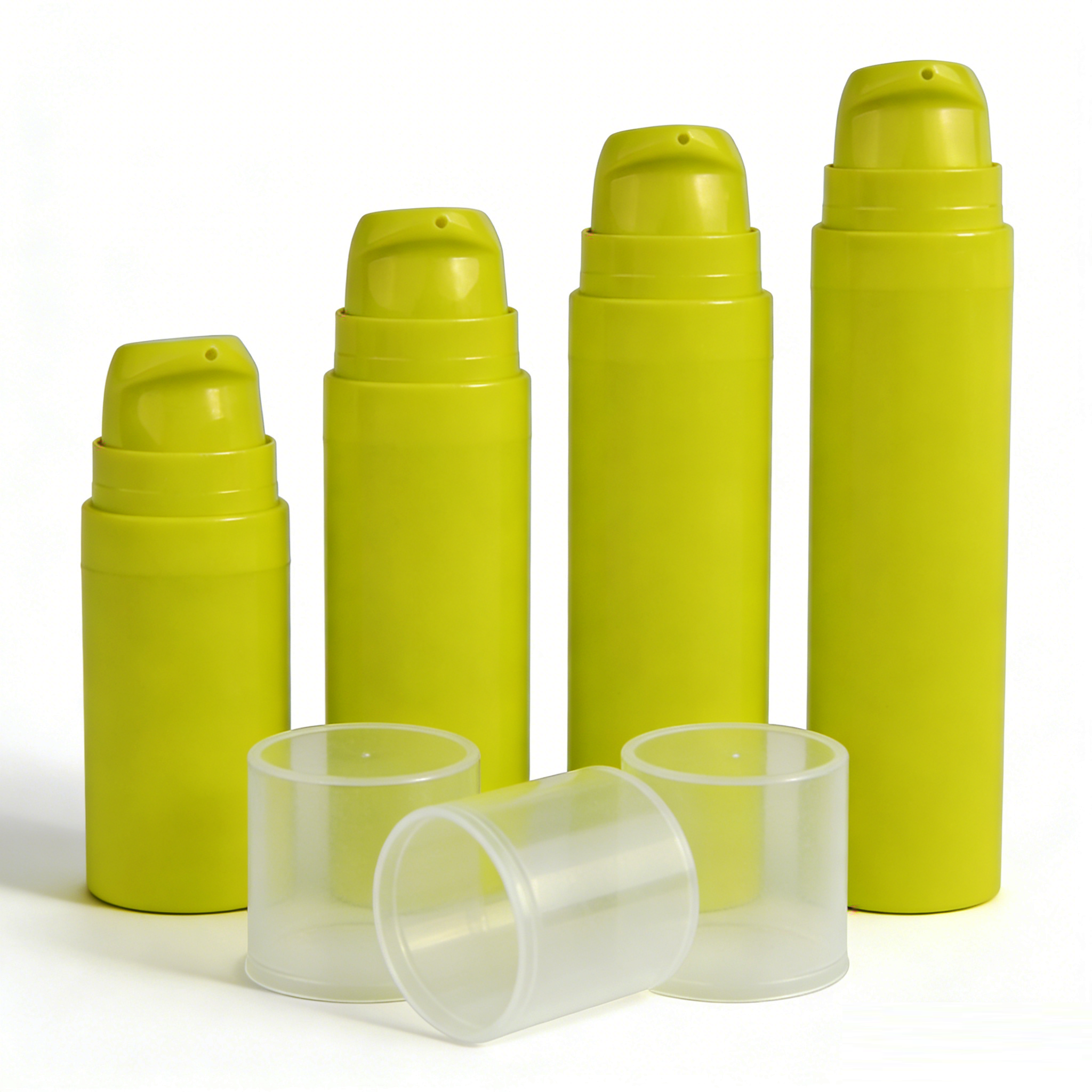 5ml 10ml 15ml 20ml airless bottles travel manufacturer