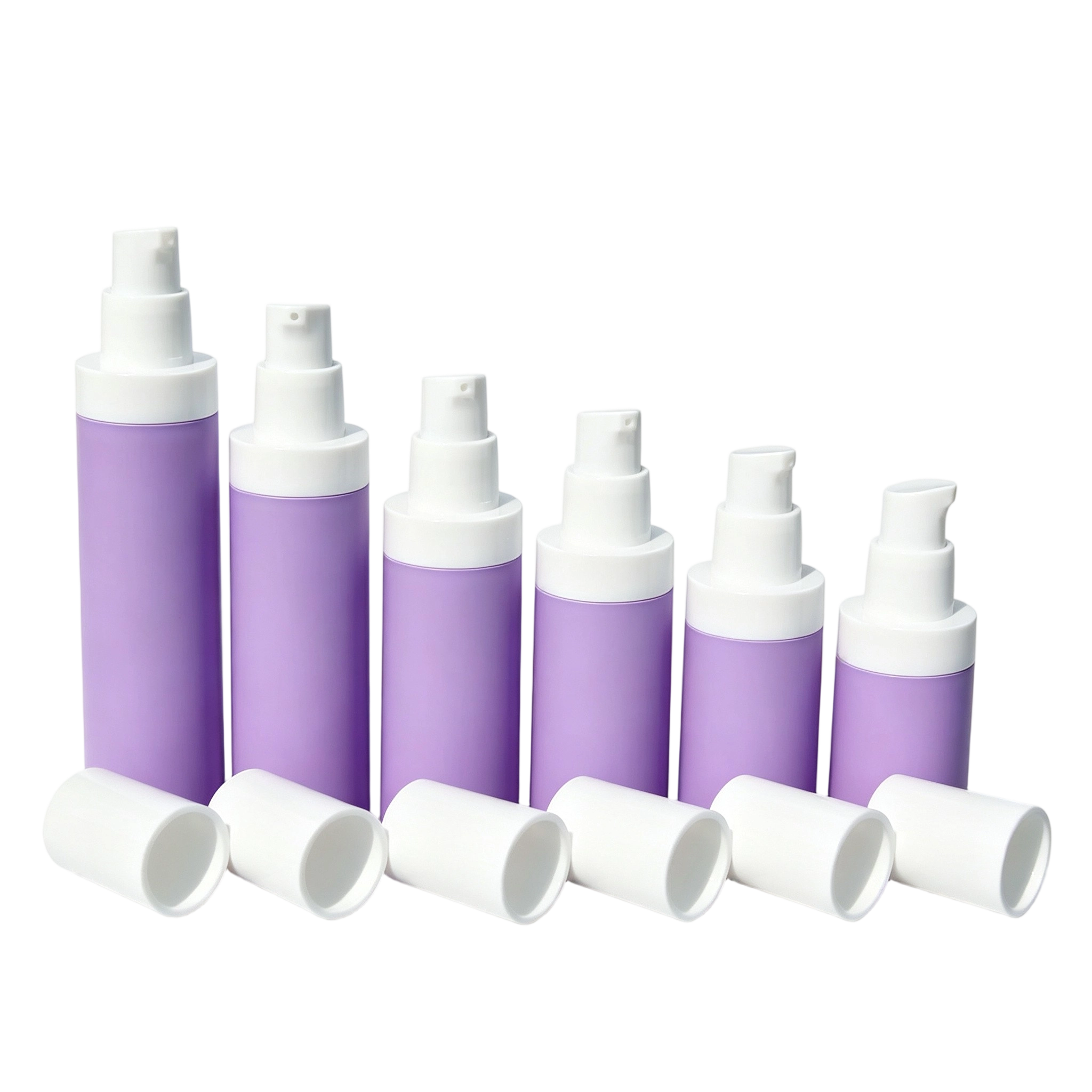 15ml-50ml 33mm Wide-Stance PP Airless Bottle