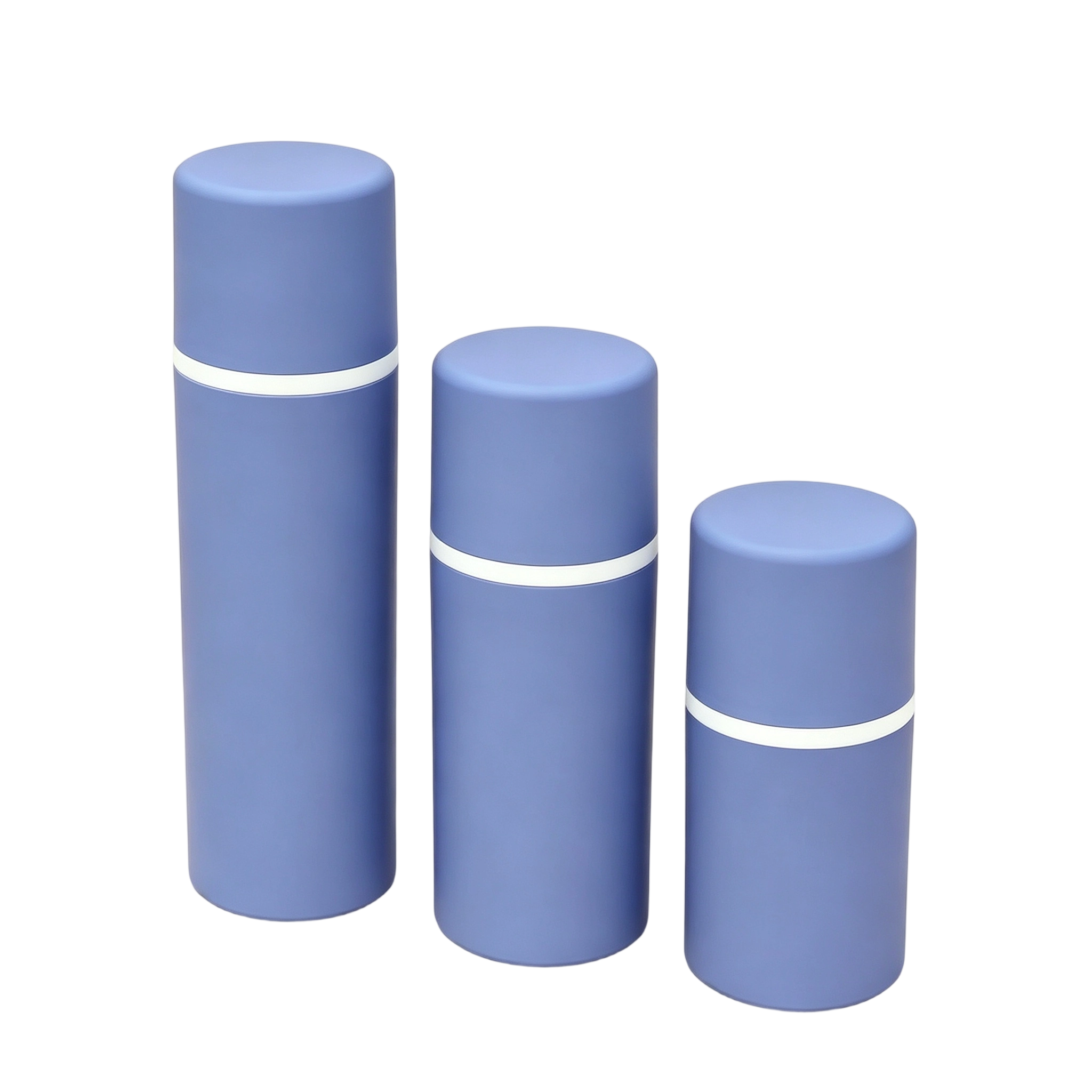 15ml-50ml High-Speed Assembly Snap-On PP Airless Bottle (Purple) - Image 3