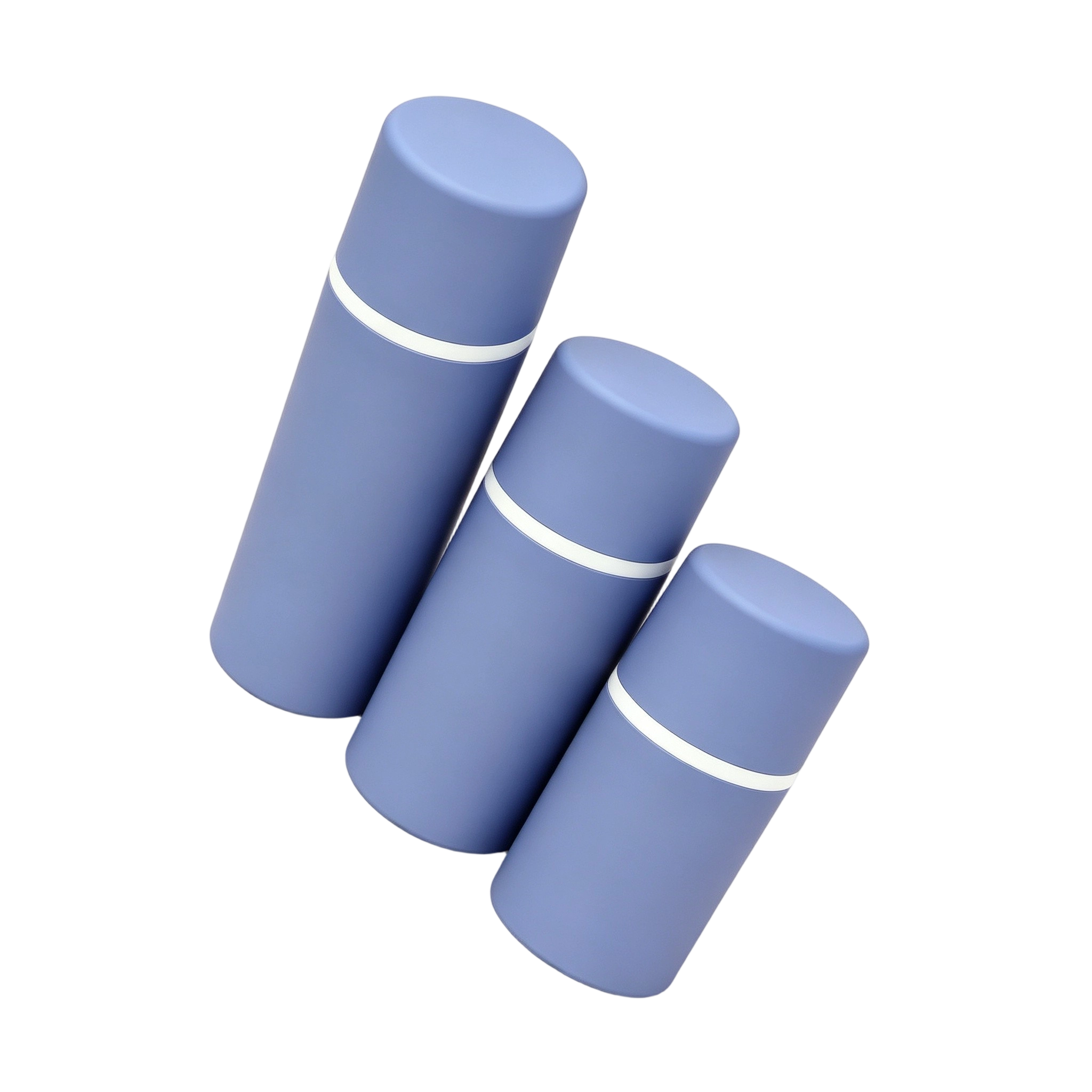 15ml-50ml High-Speed Assembly Snap-On PP Airless Bottle (Purple)