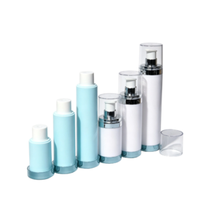 15ml-50ml Sustainable Refillable Airless Bottle (Ocean Blue)