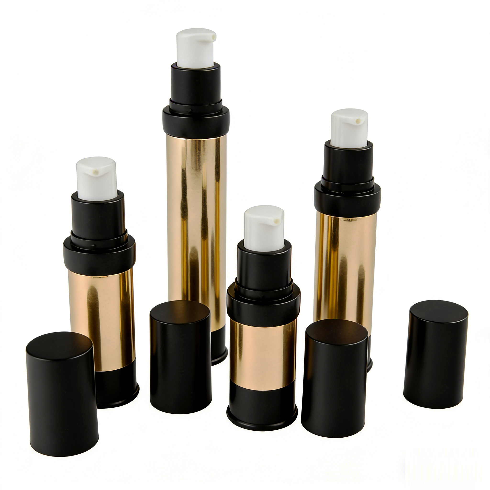 10ml 15ml 20ml 30ml airless foundation bottle