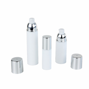 15ml 30ml 50ml white empty airless bottle