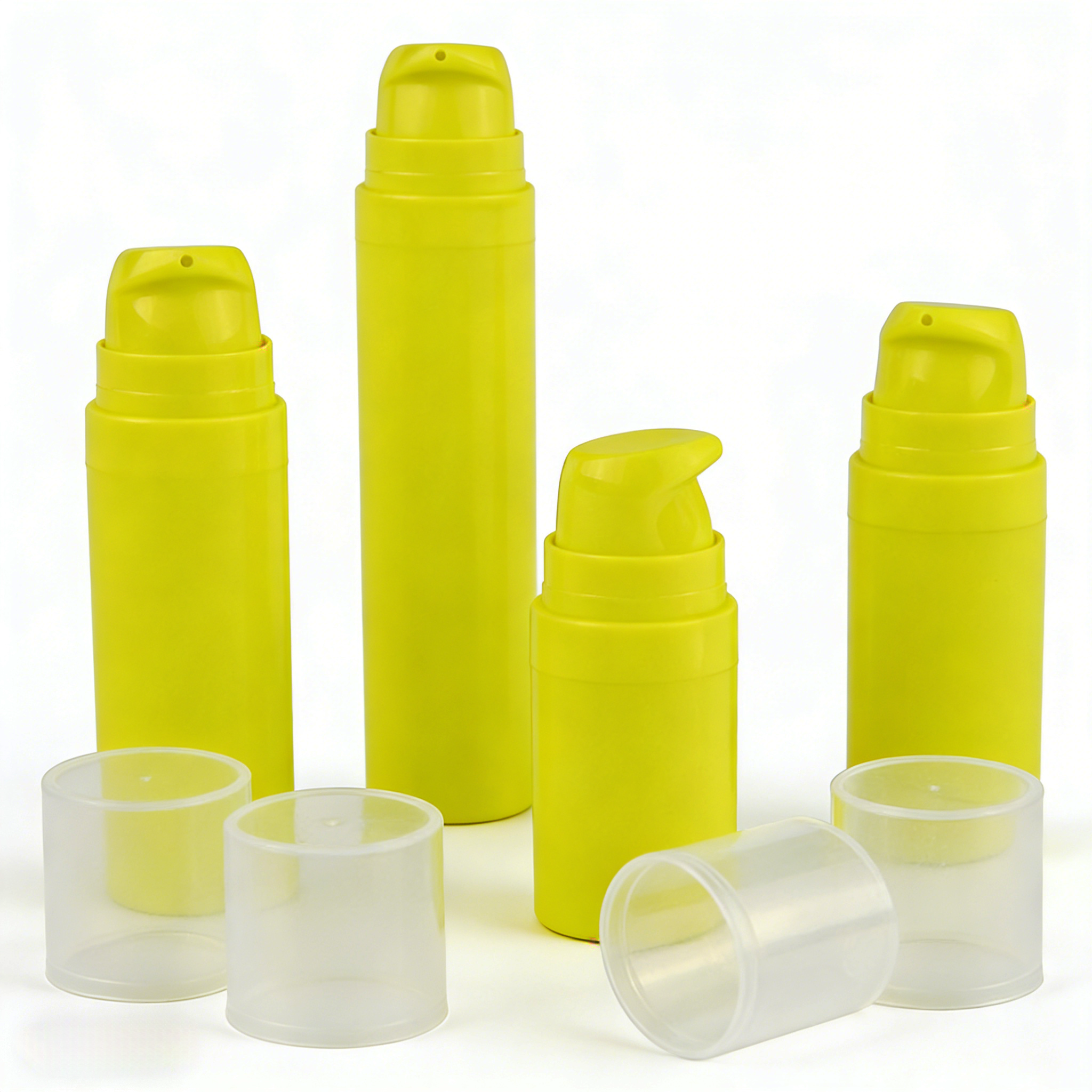5ml 10ml 15ml 20ml airless bottles travel manufacturer