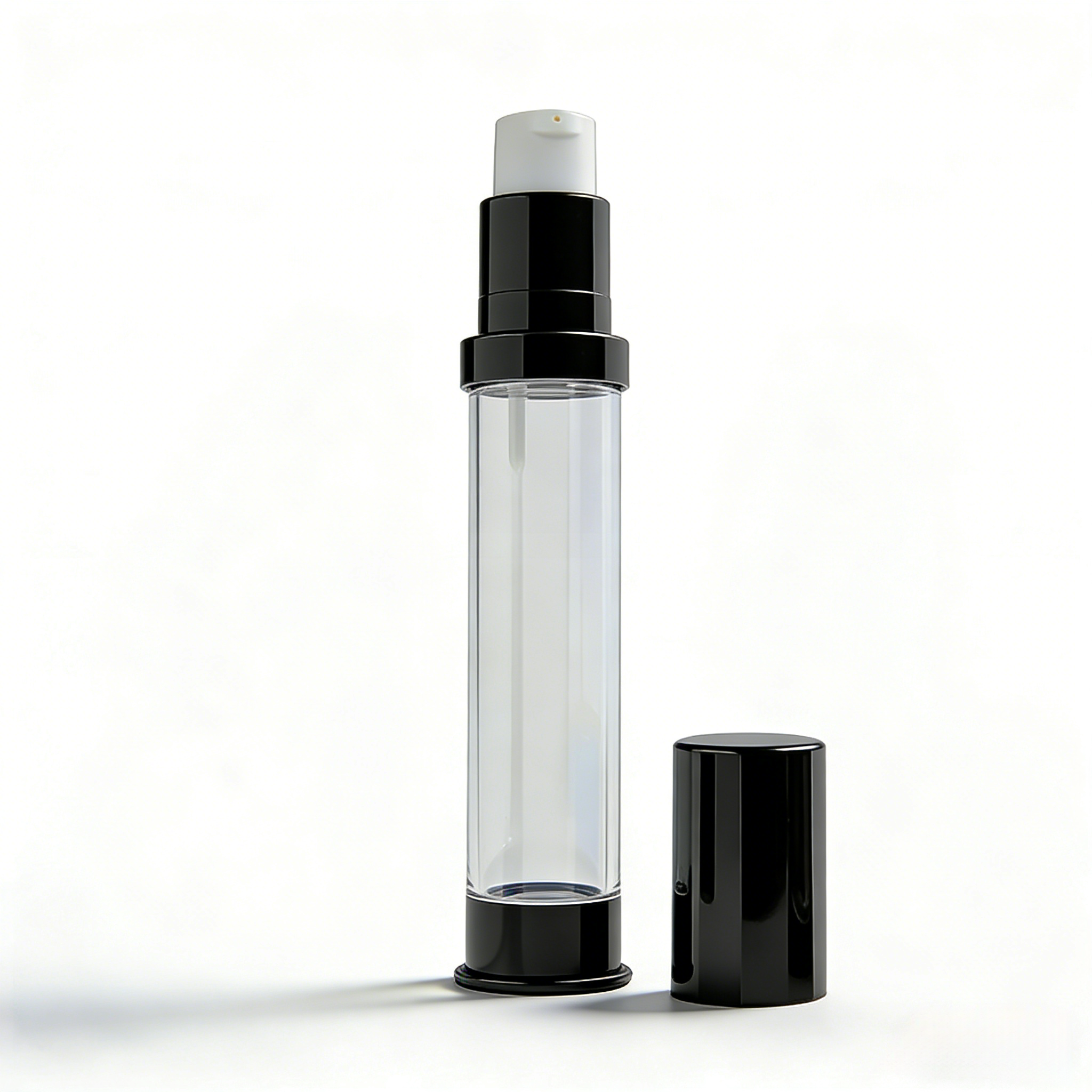 5ml 10ml 15ml airless black bottle - 图片 3