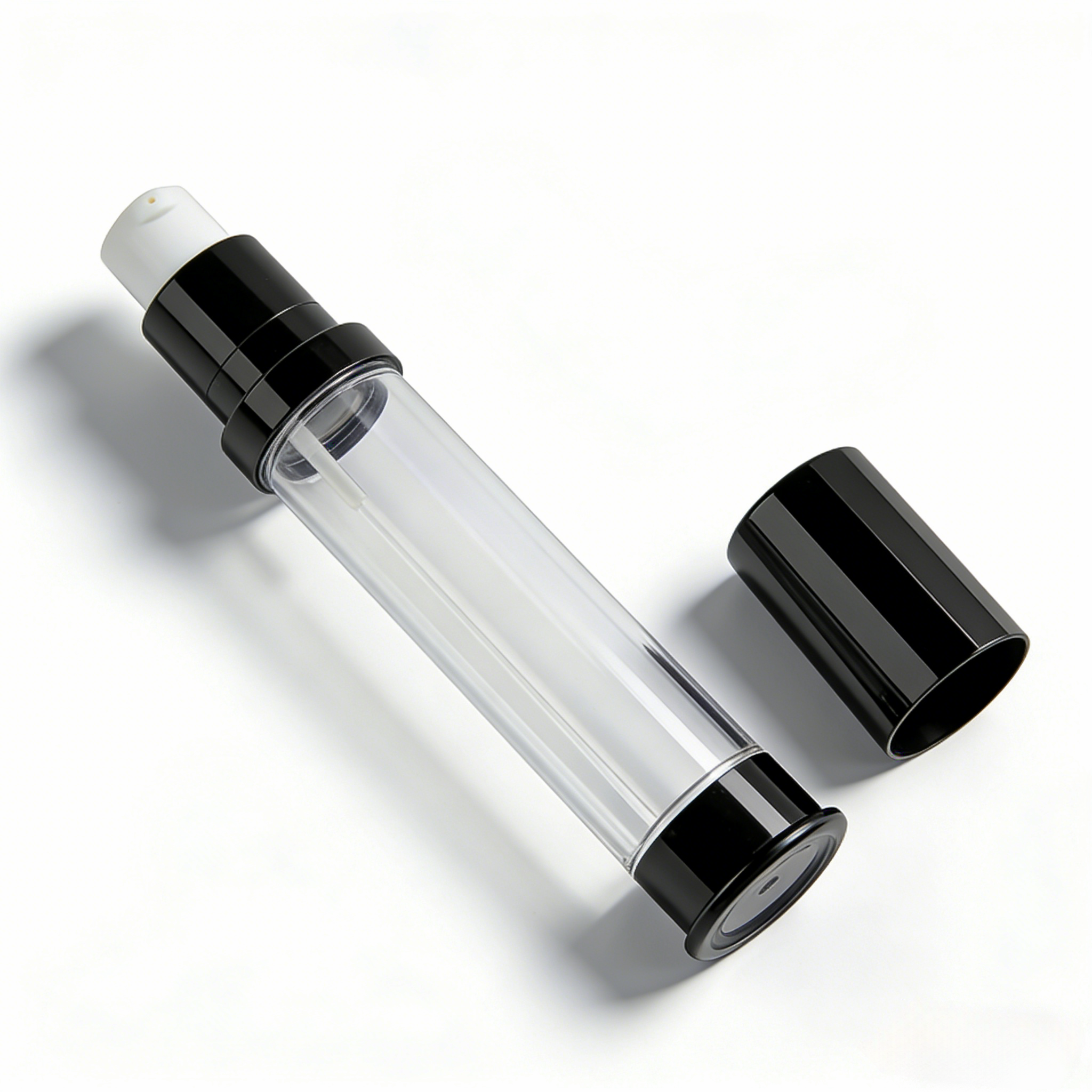 5ml 10ml 15ml airless black bottle - 图片 2