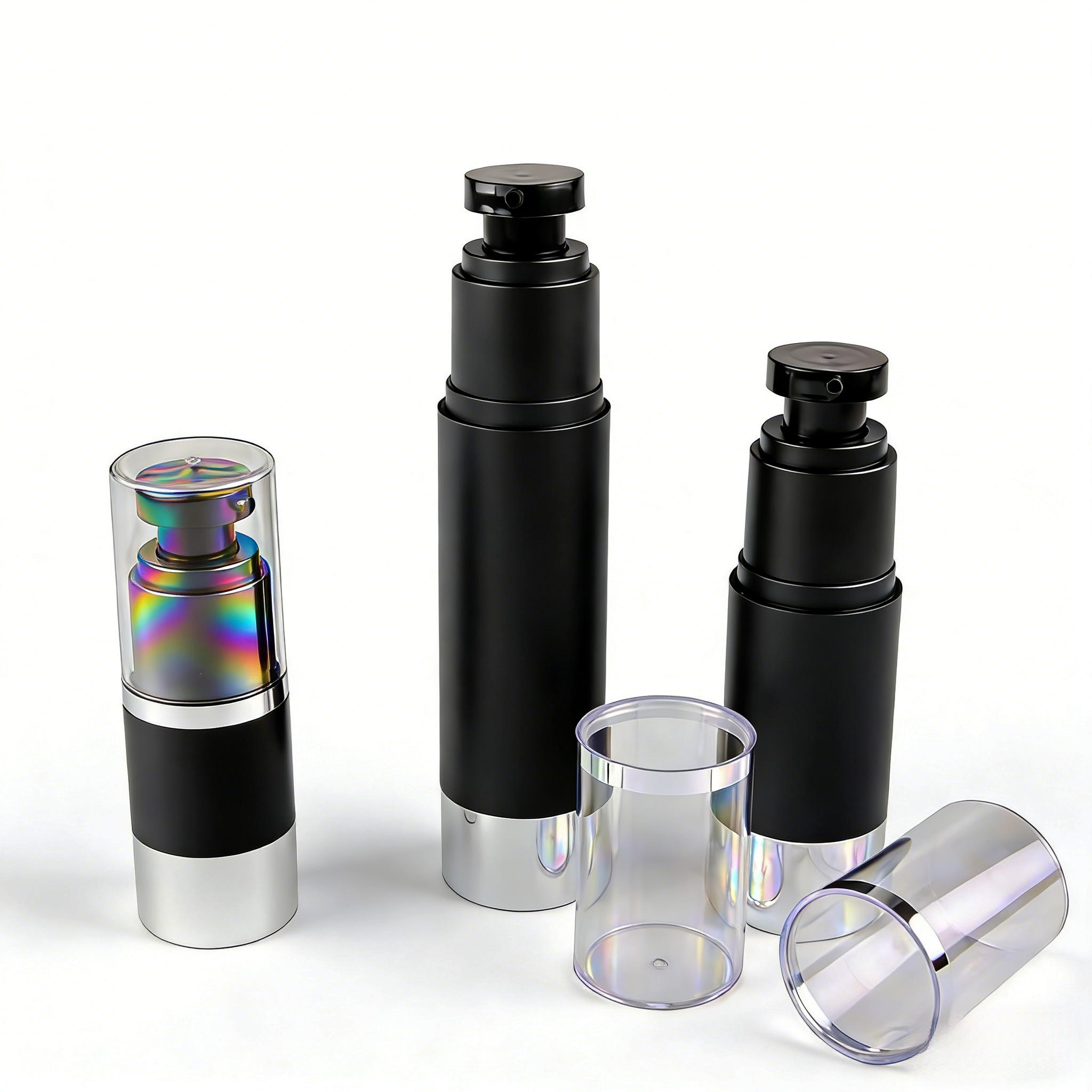 airless bottle 15ml 30ml 40ml 50ml