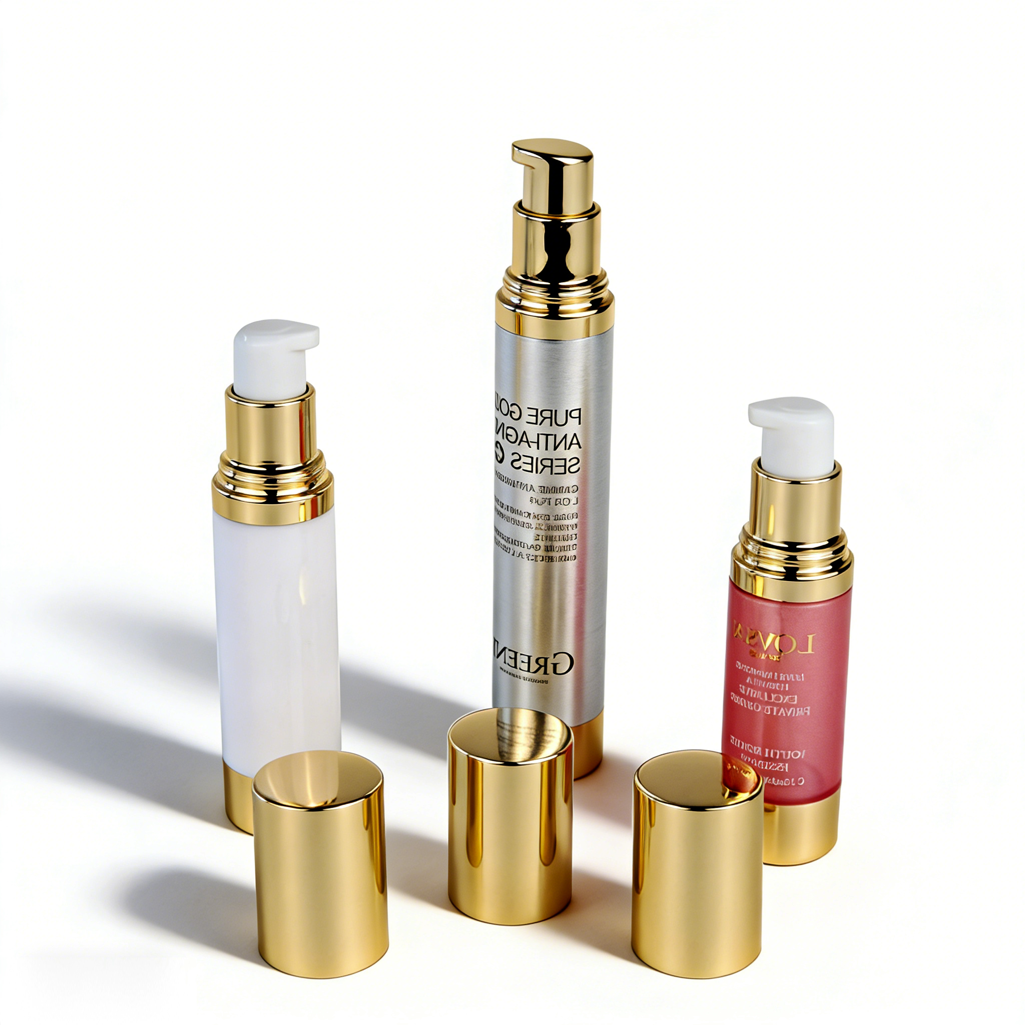 15ml 20ml 30ml airless pump bottles