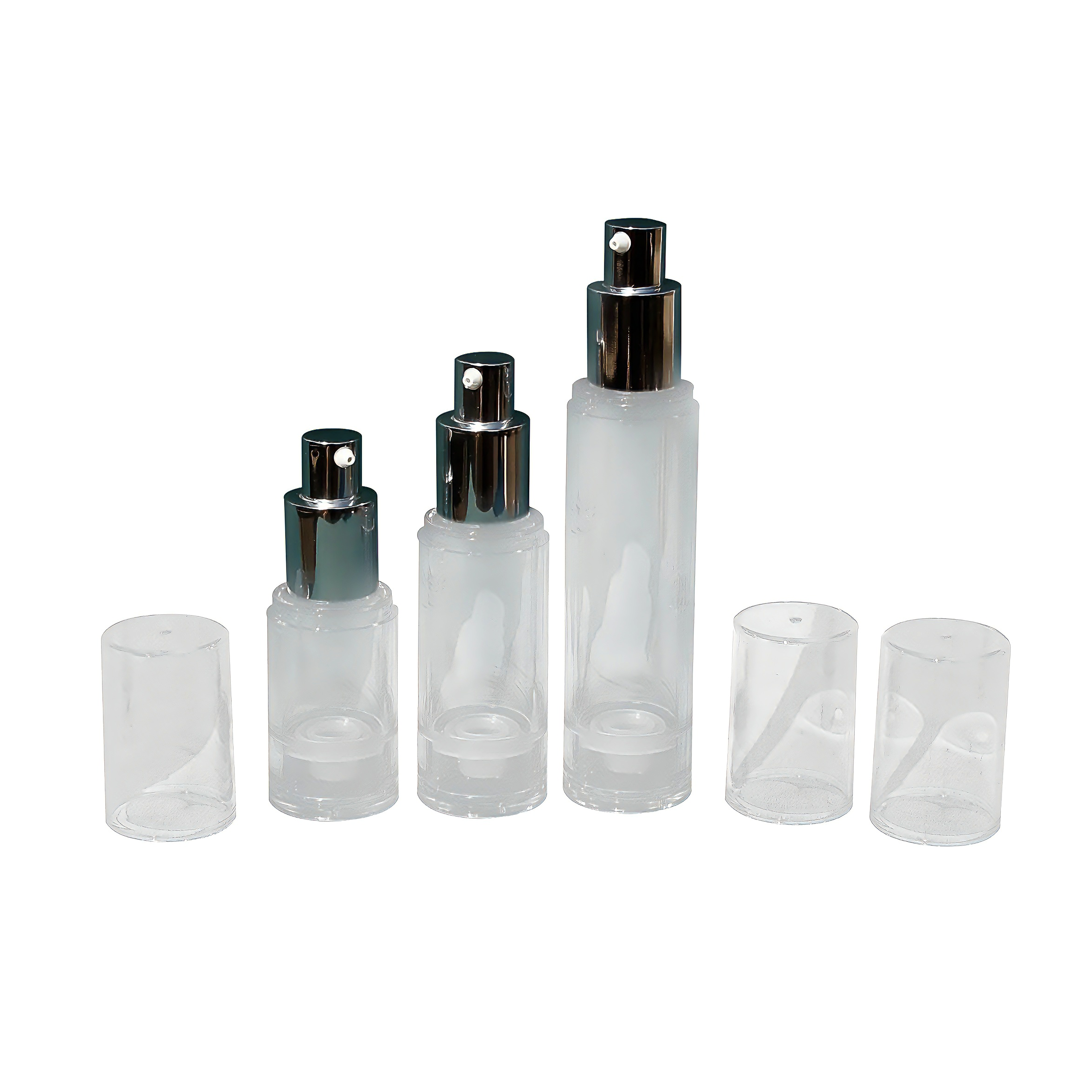 15ml 30ml 50ml AS airless bottles