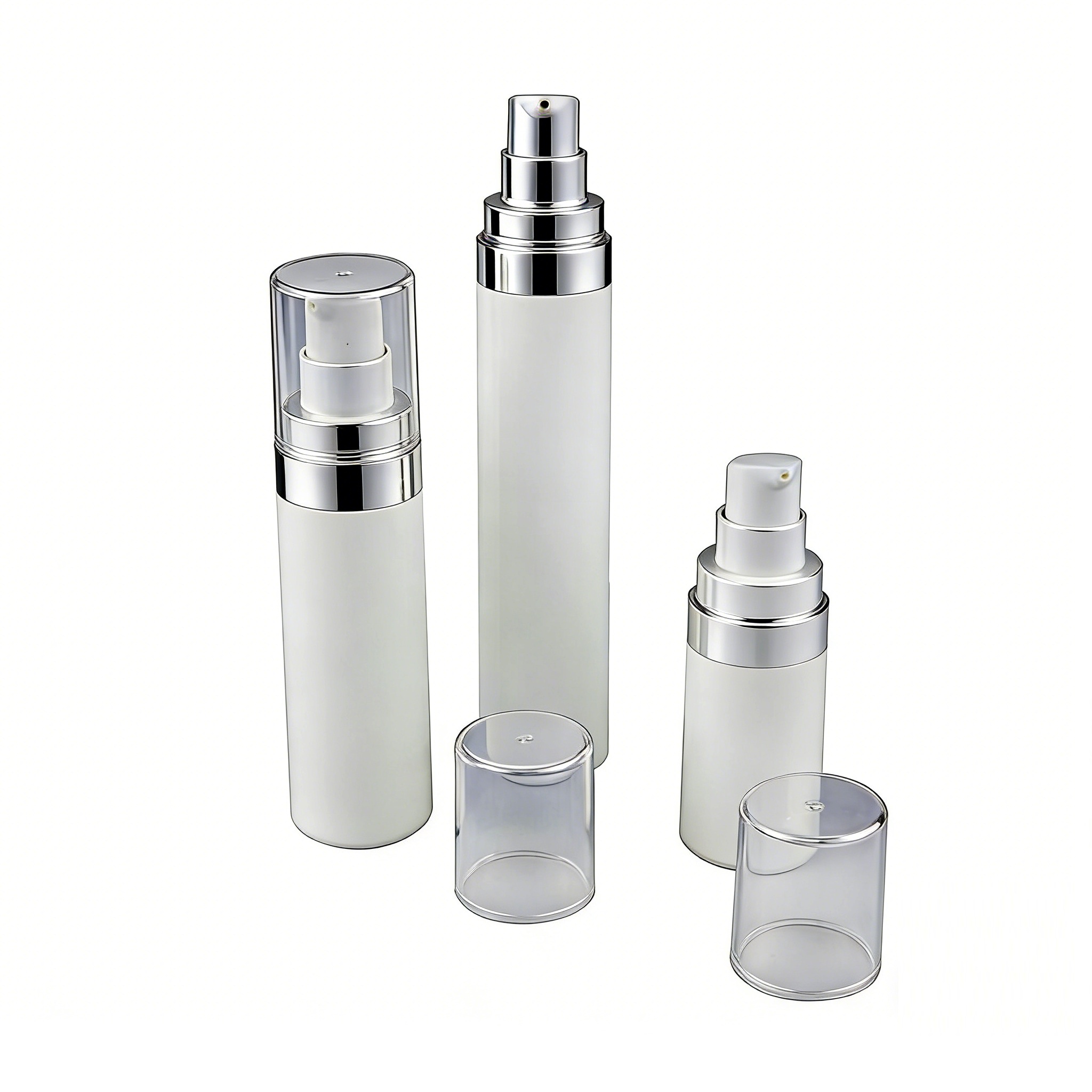15ml 30ml 50ml refillable airless bottle