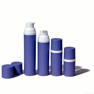 30ml 50ml 75ml 100ml snap on PP airless bottles