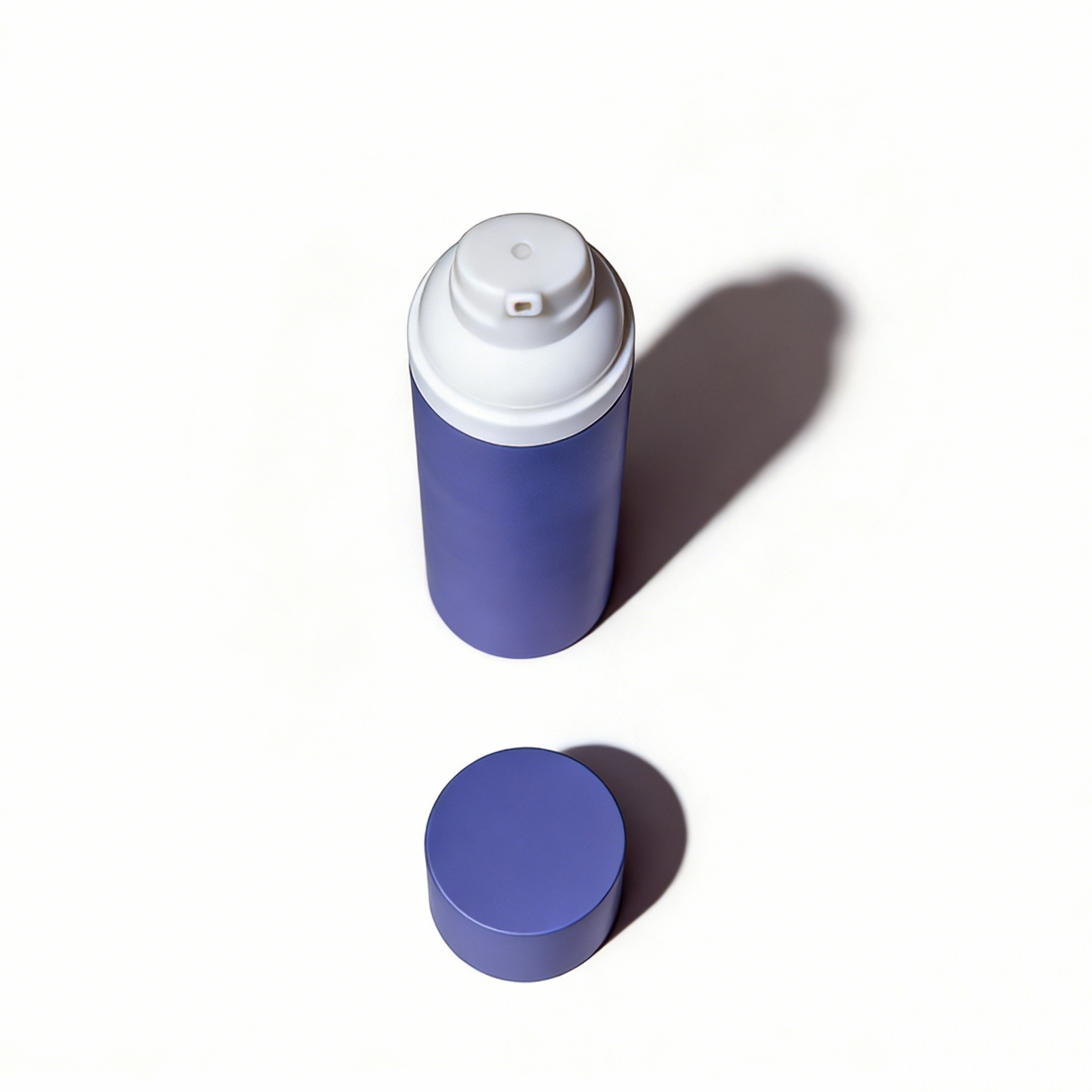 30ml 50ml 75ml 100ml snap on PP airless bottles - 图片 3