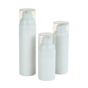 5ml-15ml Minimalist White PP Airless Pump