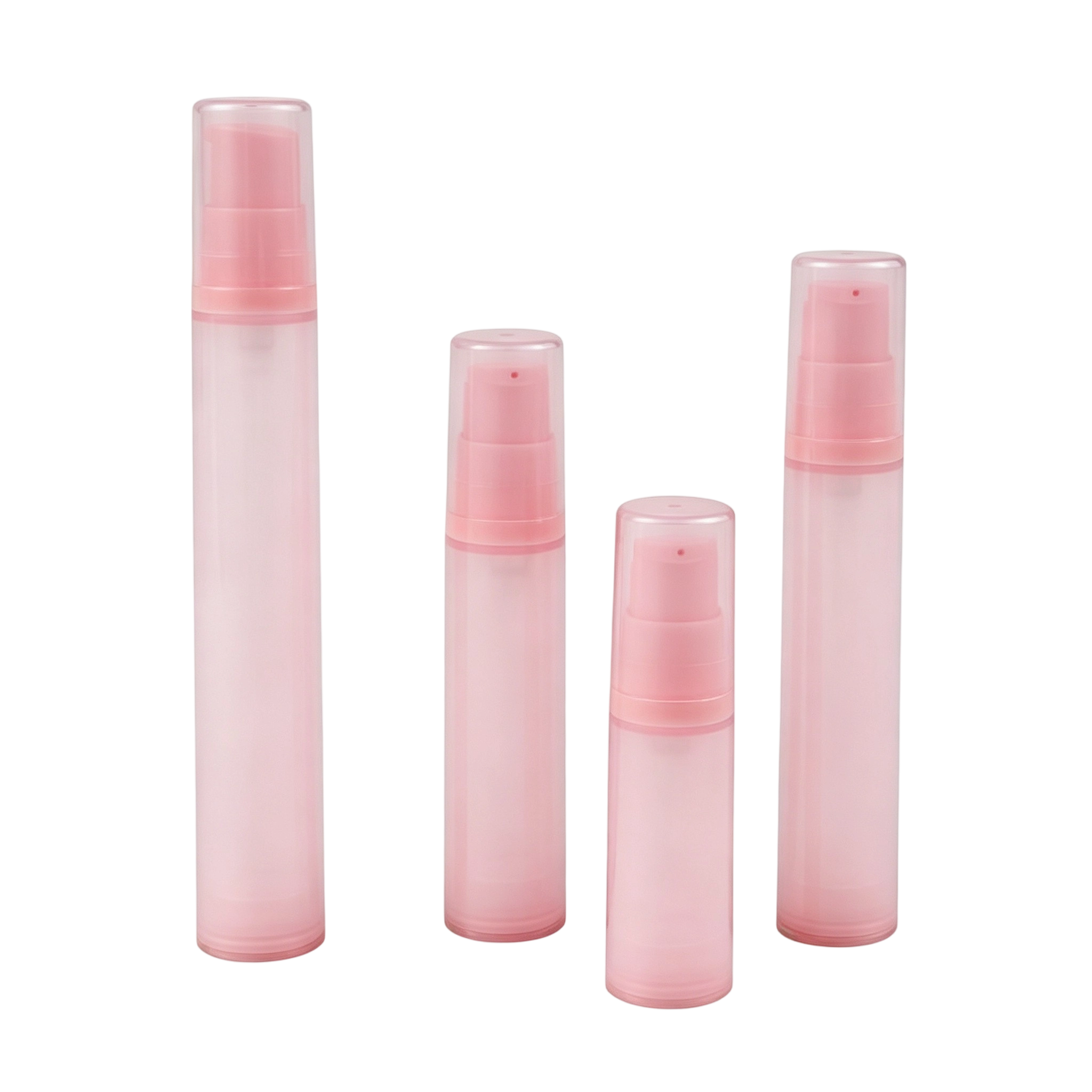 5ml-15ml Rose Pink AS Airless Lotion Bottle