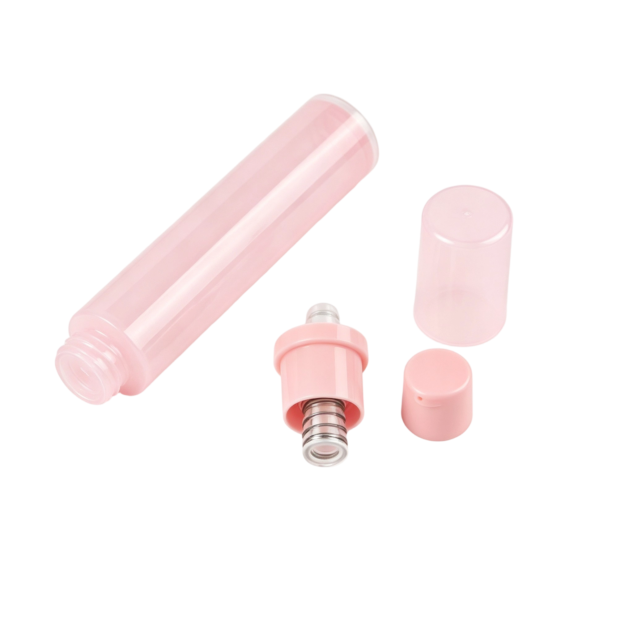 5ml-15ml Rose Pink AS Airless Lotion Bottle - Image 3