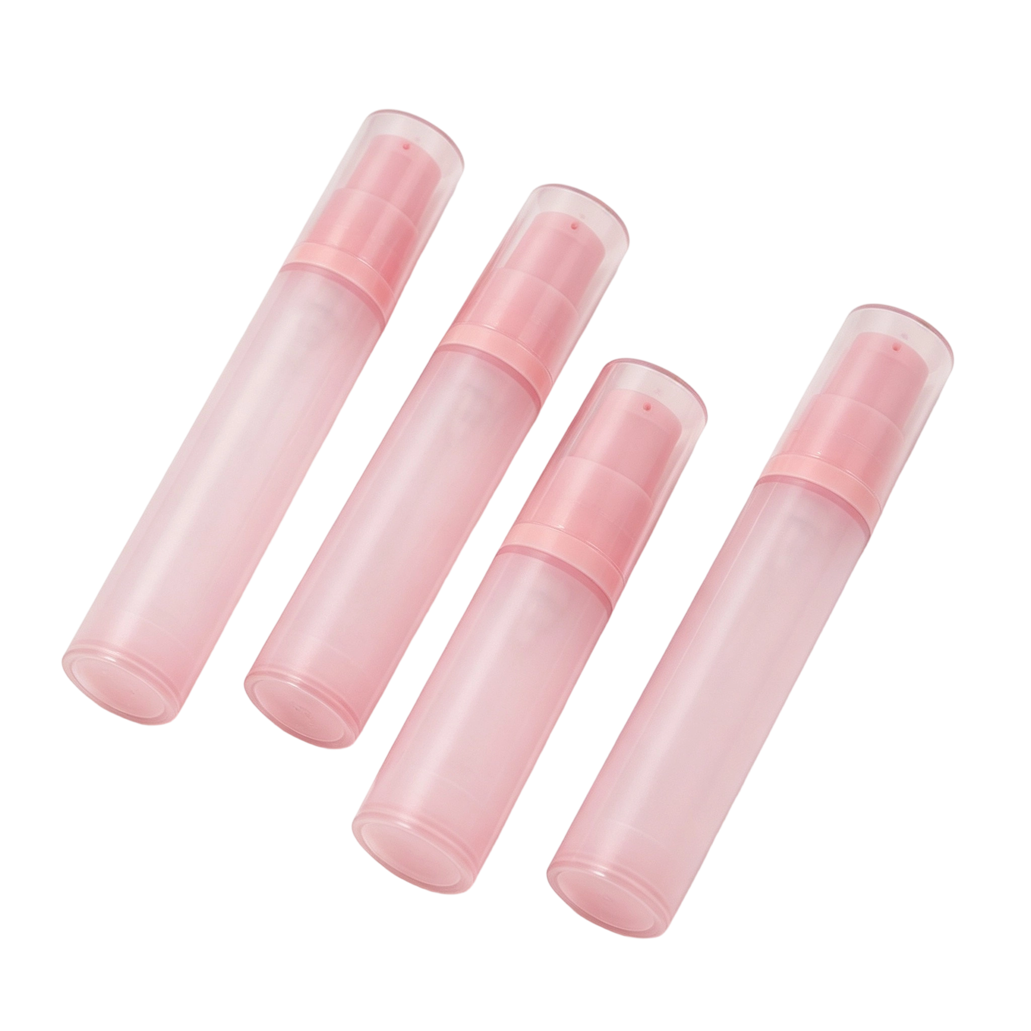 5ml-15ml Rose Pink AS Airless Lotion Bottle - Image 2