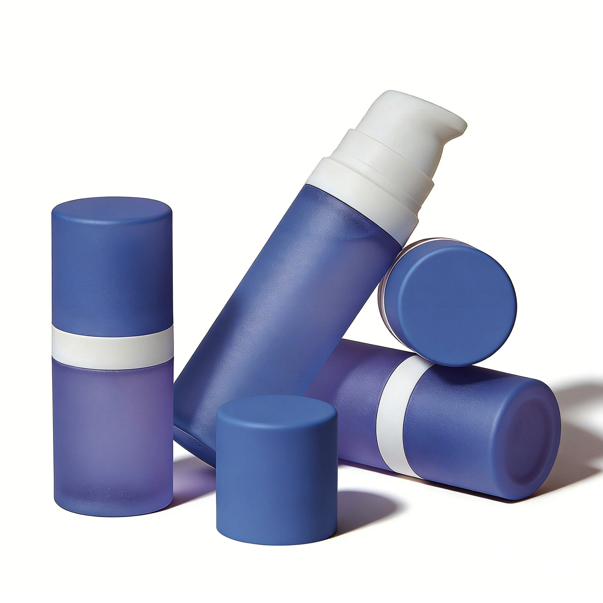 5ml 10ml 15ml 20ml snap on PP airless bottles - 图片 3