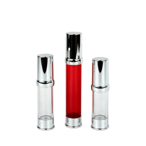 Golden Amber Translucent AS Airless Bottles | Luxury Serum & Oil Packaging