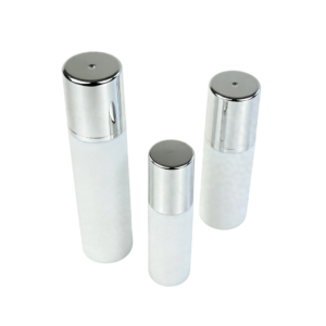 Minimalist White PP Airless Pump Bottle (15ml / 30ml / 50ml)