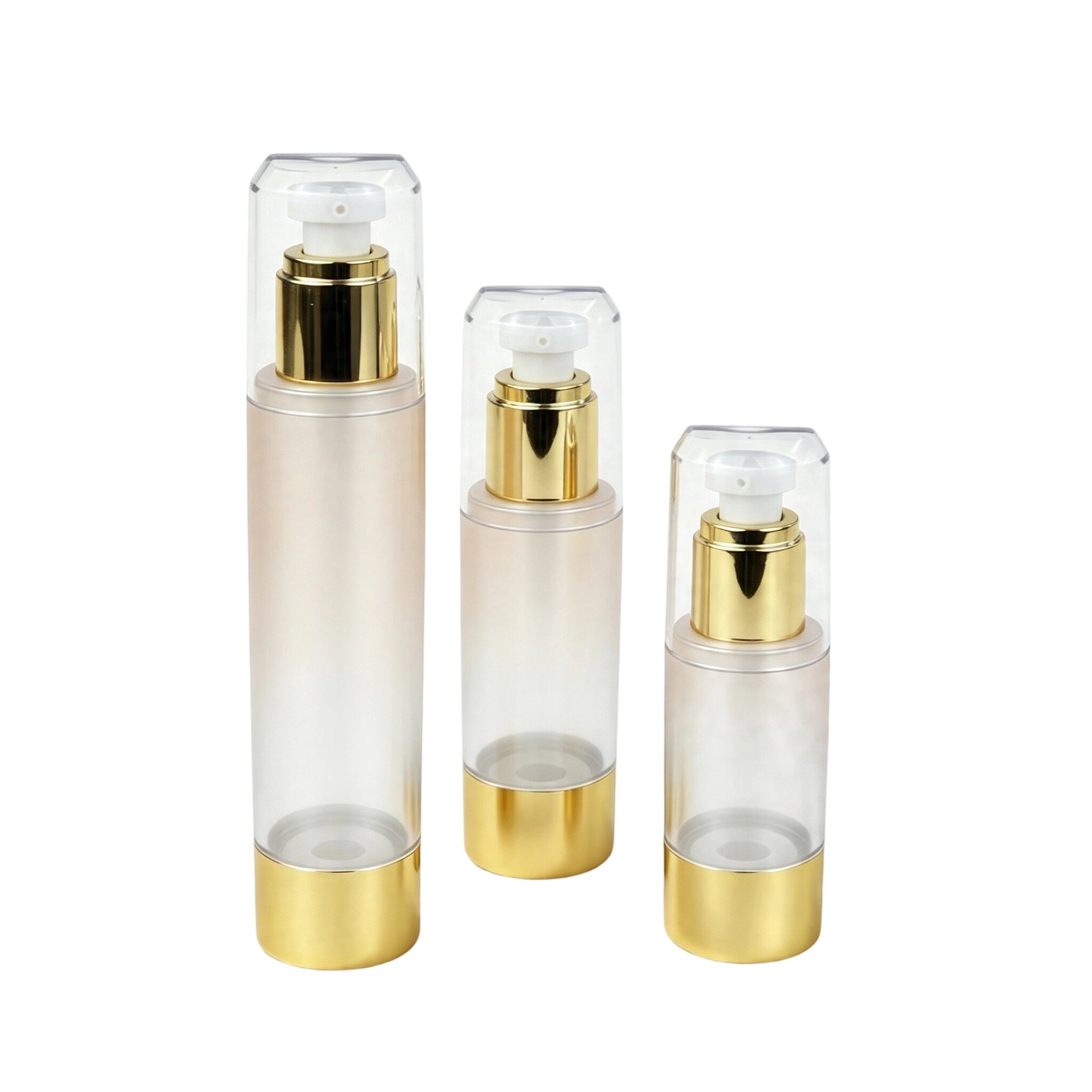 Premium Gold-Plated Airless Bottle (15ml / 20ml / 30ml)