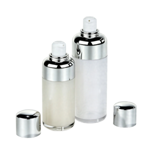 Silver-Trim AS Airless Pump Bottle (15ml / 30ml)