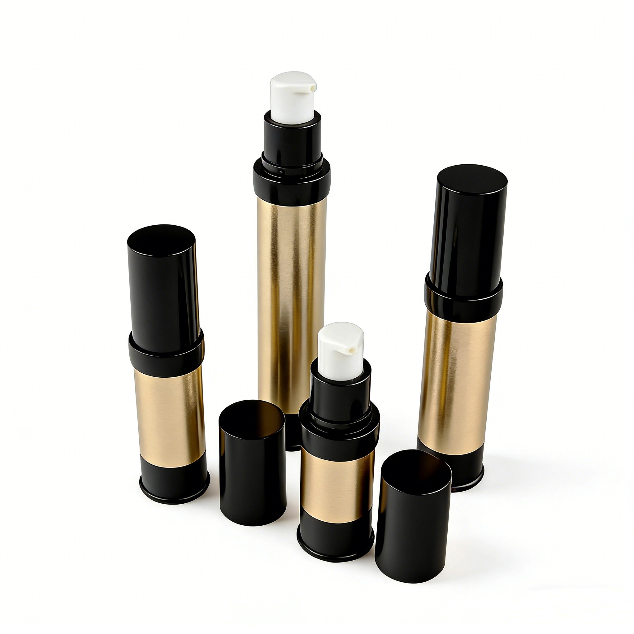 10ml 15ml 20ml 30ml airless foundation bottle