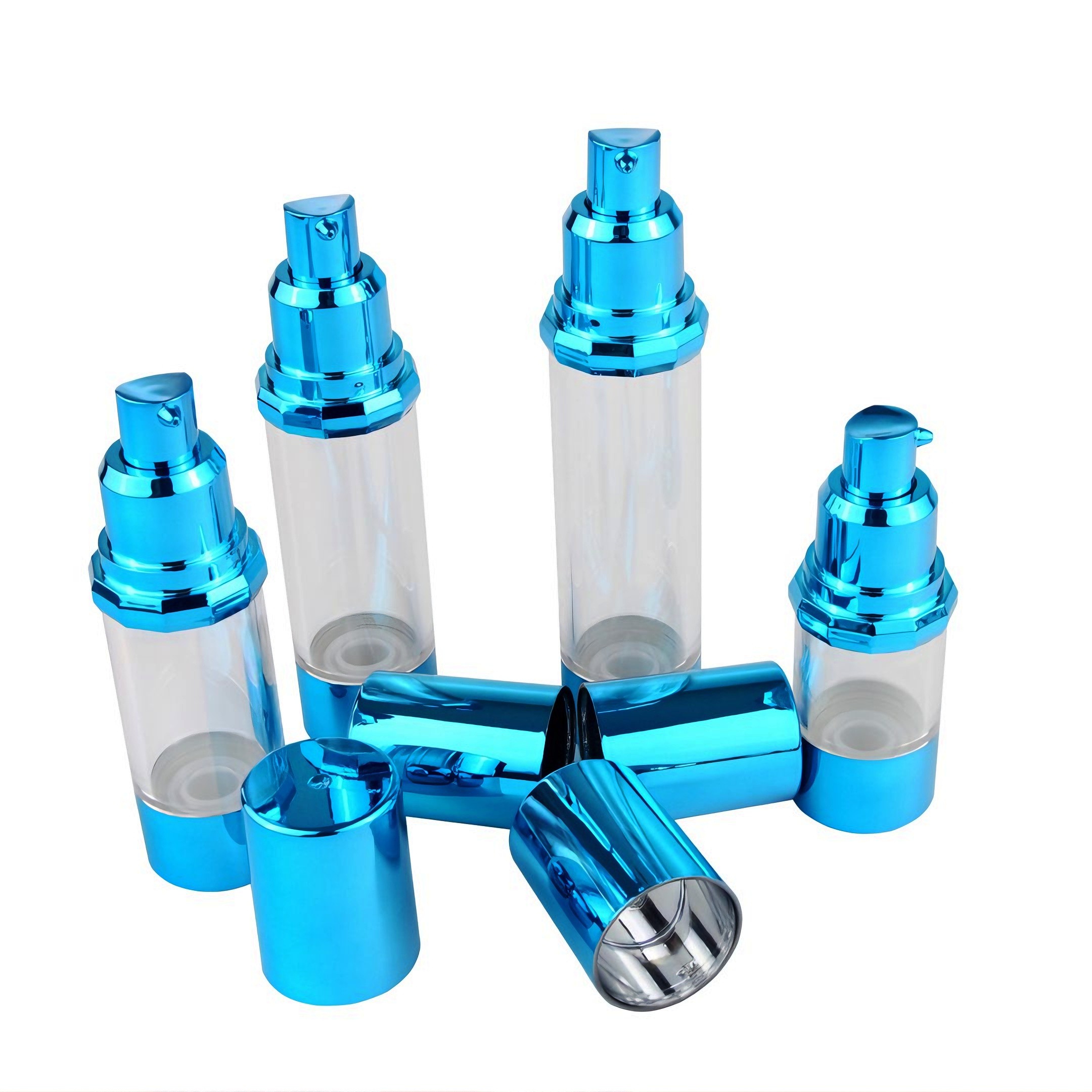 15ml 30ml 40ml 50ml airless bottles cosmetics
