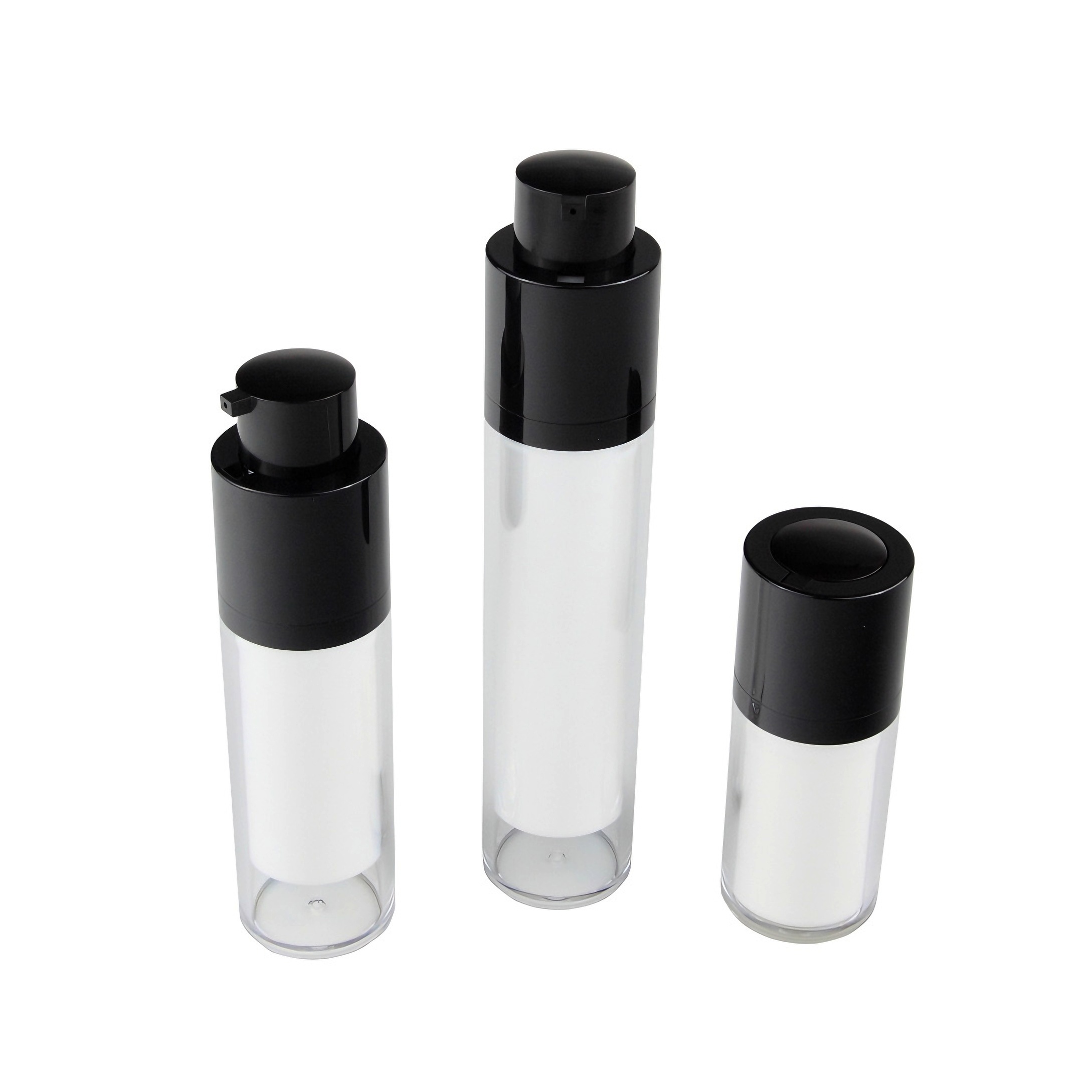 15ml 30ml 50ml airless round bottle
