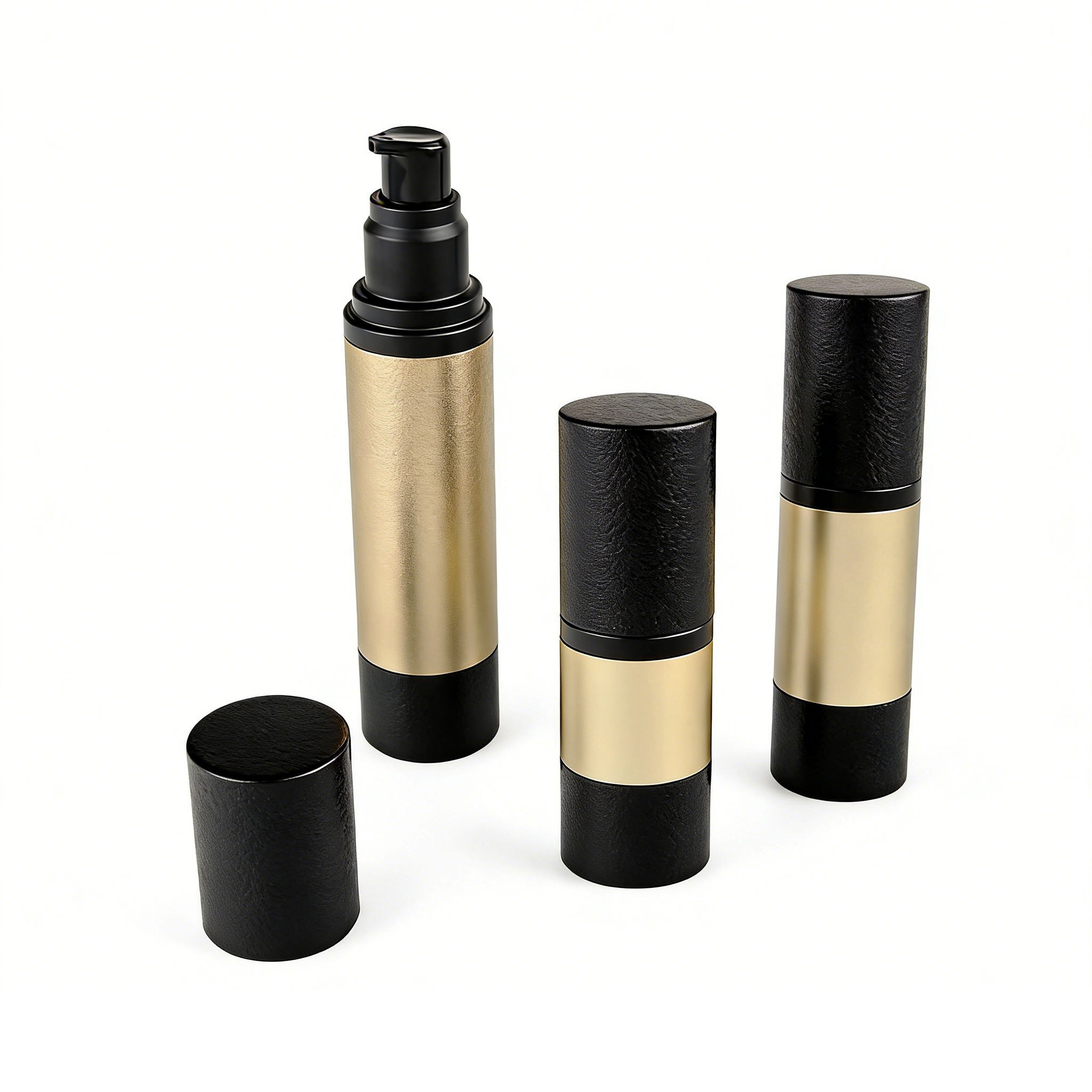 15ml 30ml 40ml 50ml airless frosted bottle