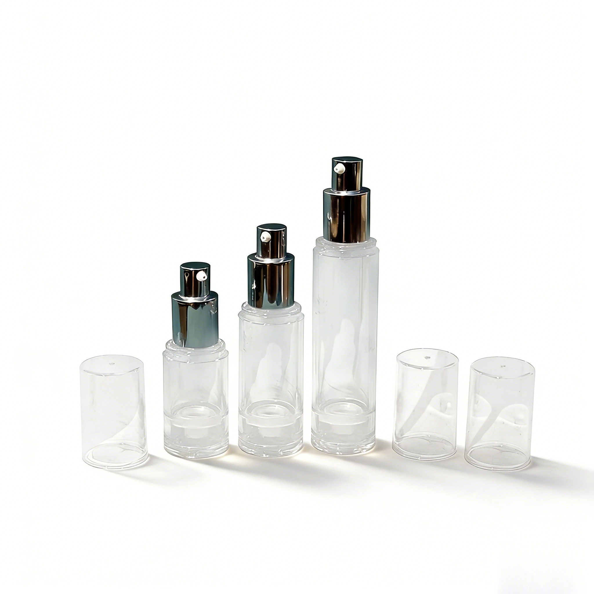 15ml 30ml 50ml AS airless bottles