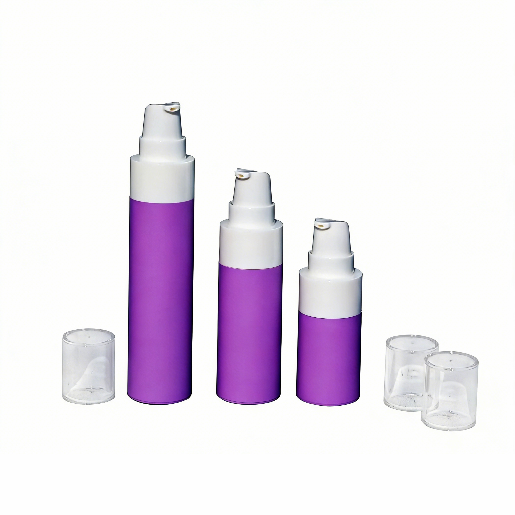 15ml 30ml 50ml PP airless bottles packaging