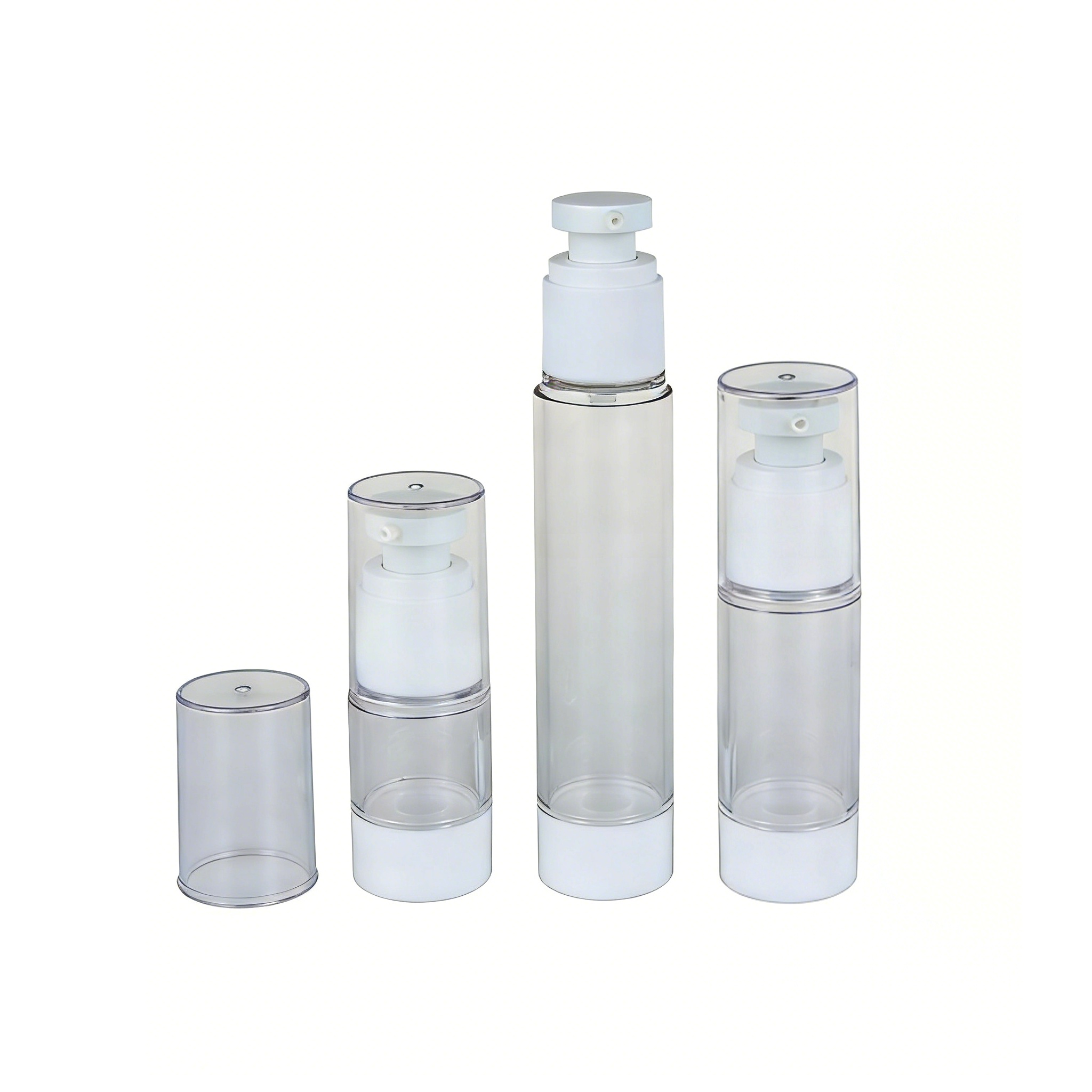 15ml 30ml 50ml airless pump lotion bottles