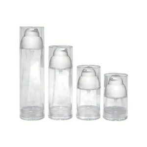 30ml 50ml 100ml 150ml Transparent airless bottles