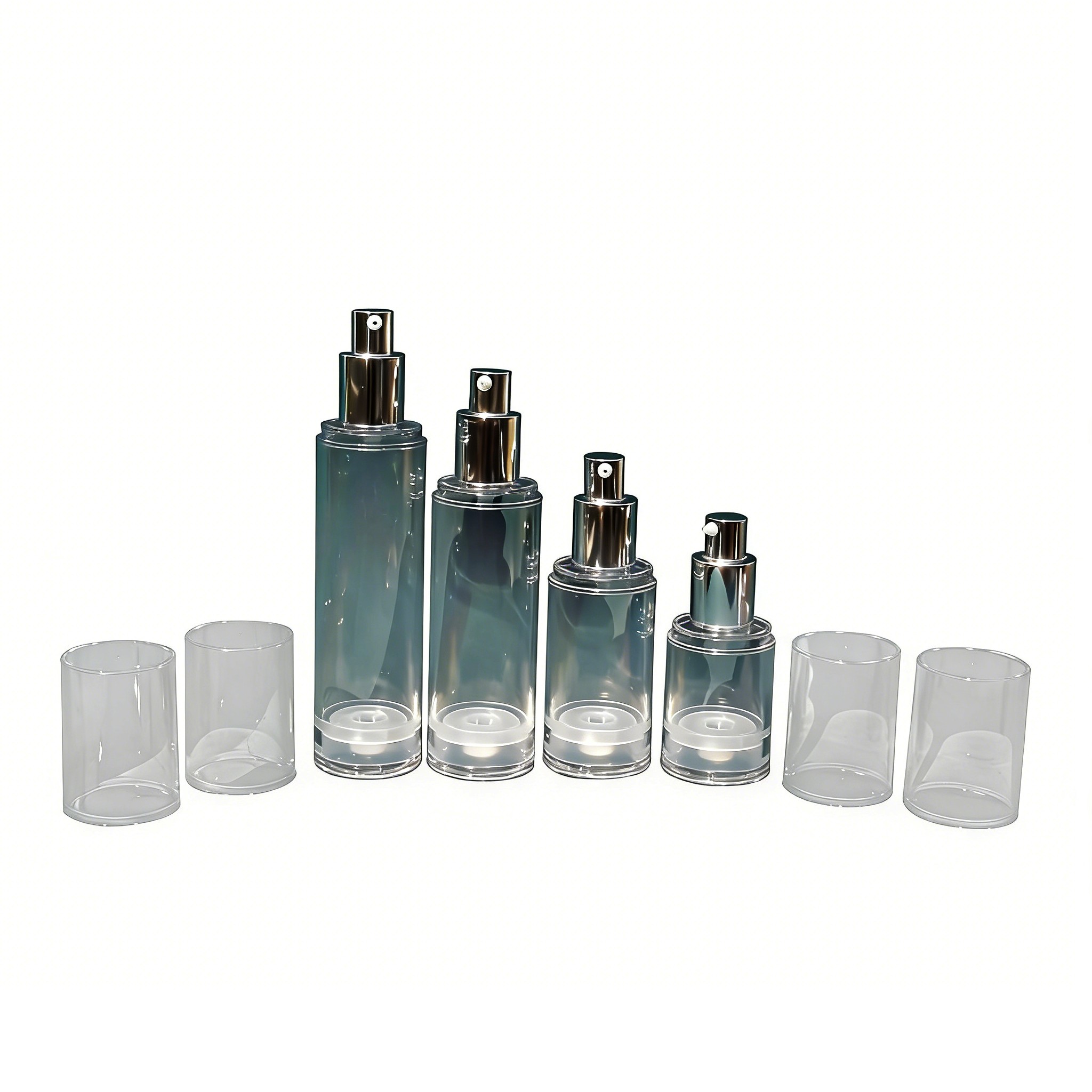 30ml 50ml 80ml 100ml AS airless bottles
