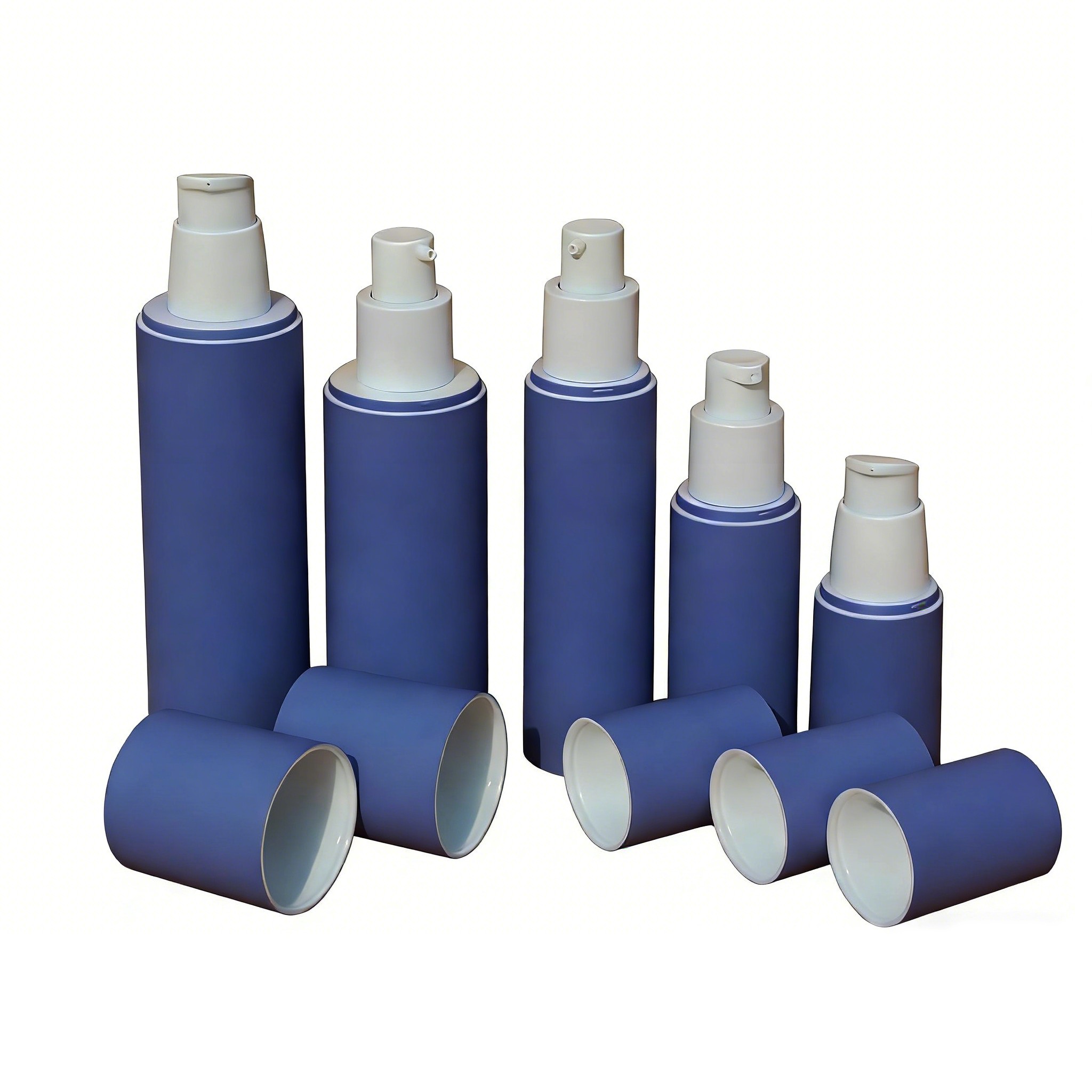 15ml 30ml 50ml 80ml 100ml PP airless bottles