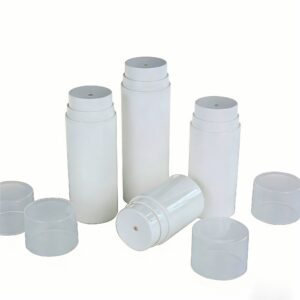 50ml 100ml 120ml 150ml airless bottles w pump & cover
