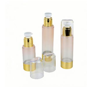 50ml 80ml 100ml empty airless bottle with cream pump