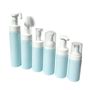 100ml-250ml Clear/White PET Foam Bottle Family | Versatile Hand Wash & Facial Cleanser Packaging