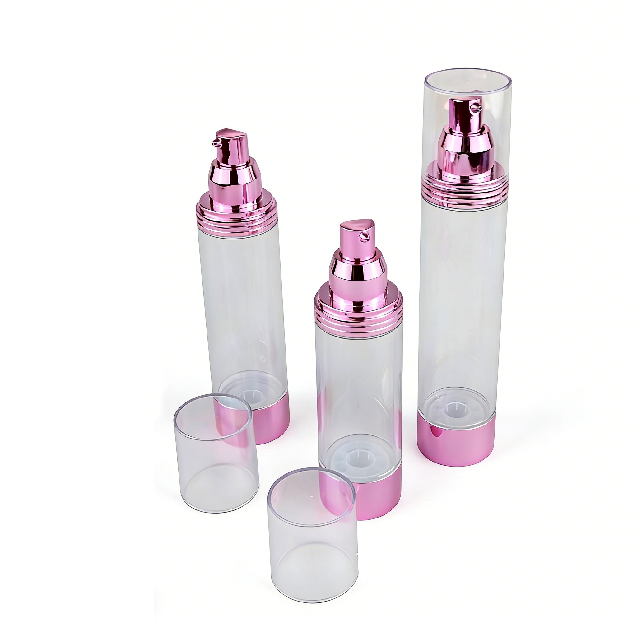 airless pump bottle 120ml 100ml 80ml