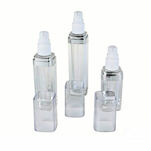 15ml 20ml 30ml transparent acrylic cosmetic bottles