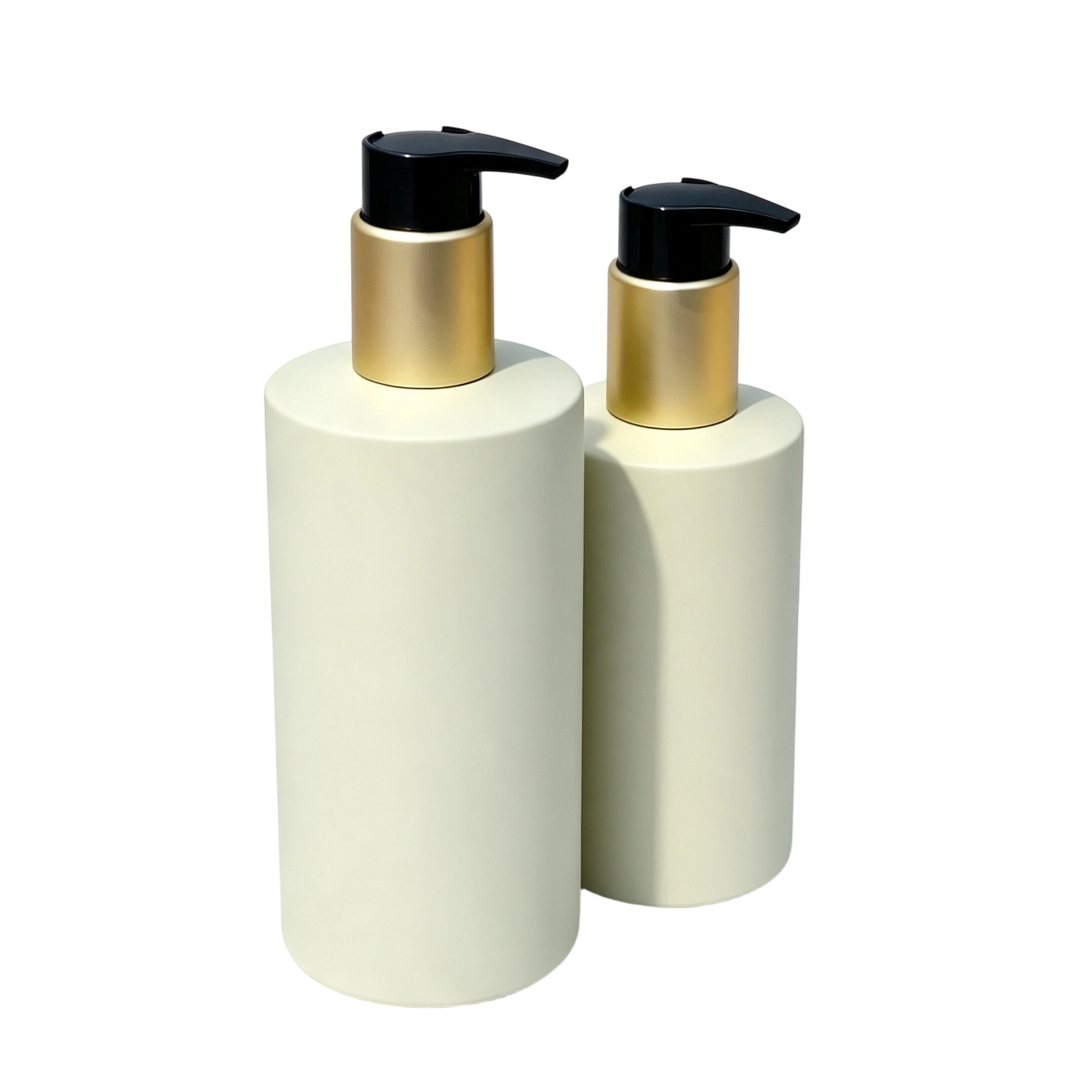 200ml 300ml Squeezable PE Body Lotion Bottle | Large Capacity Cream Pump Dispenser