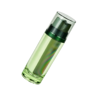 25ml PMMA Dual-Chamber Cosmetic Bottle | 2-in-1 Serum & Lotion Dispenser
