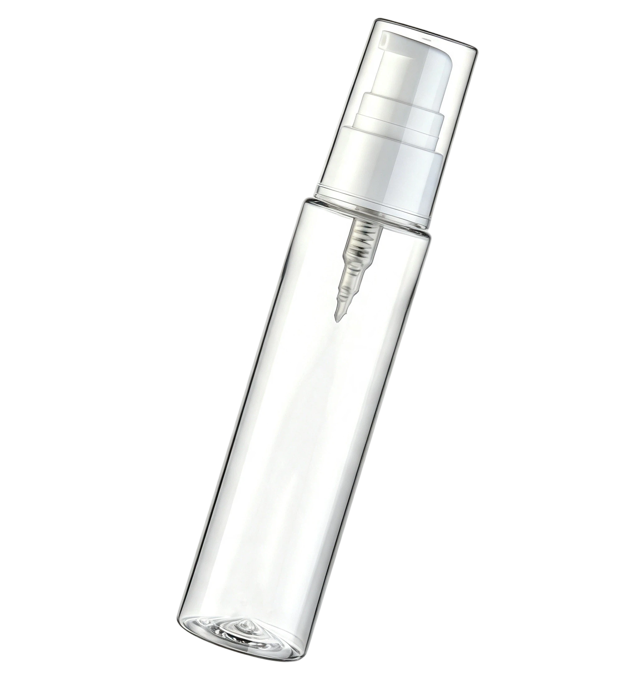 50ml Slim Cylindrical PET Bottle | Ergonomic Travel Spray Container