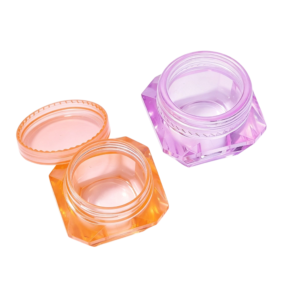 5g Diamond Shaped Acrylic Cosmetic Sample Jars