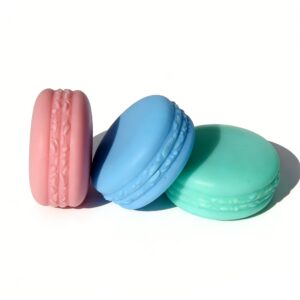 Plastic macaron cream jar