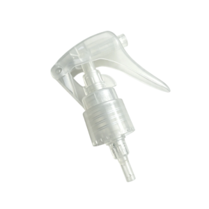 All-Plastic Mini Trigger Sprayer with Button Lock | Recyclable Sunscreen Dispenser