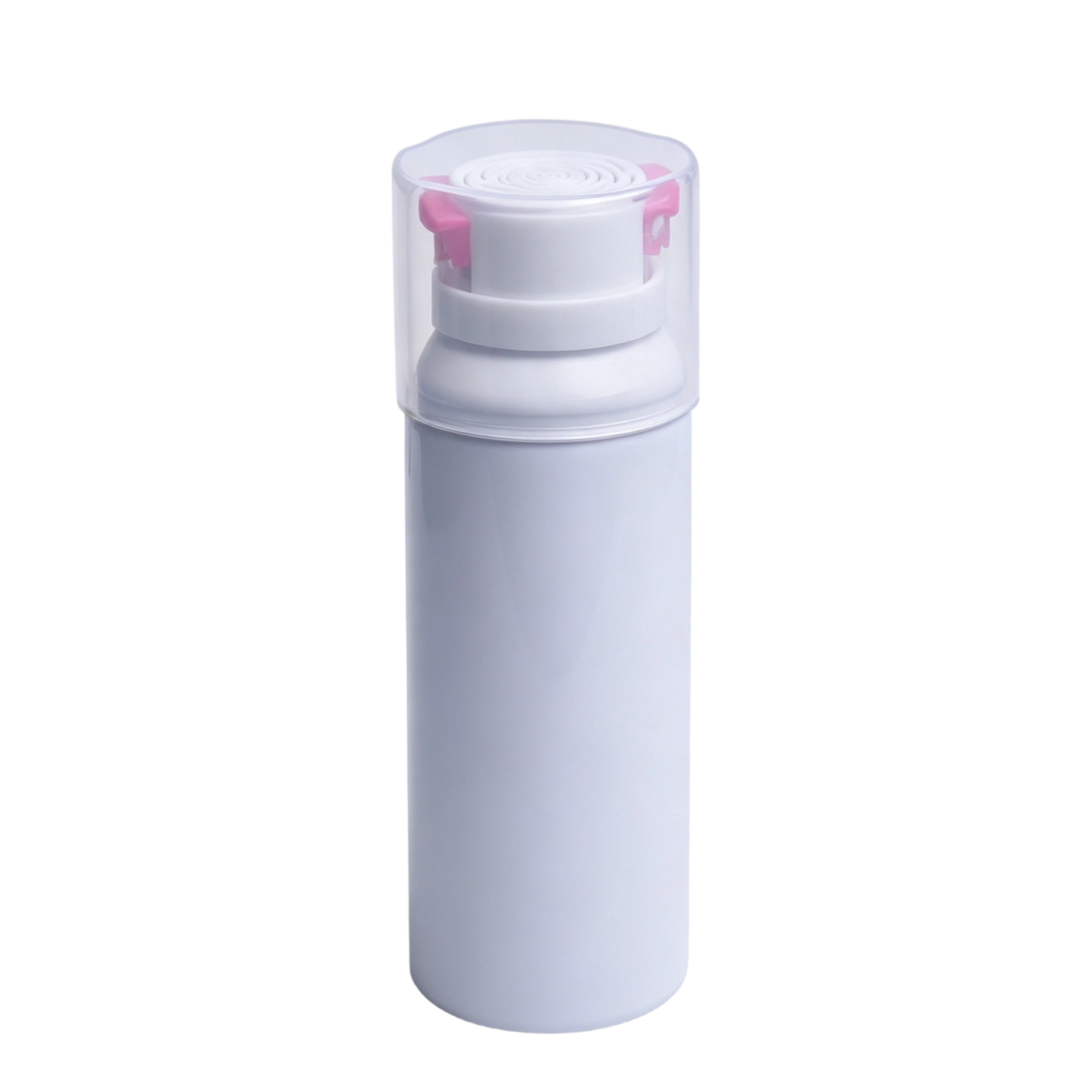 Aluminum Airless Bottle with Rose Flower Foam Pump | Luxury 3D Stamp Foaming Dispenser - Image 2