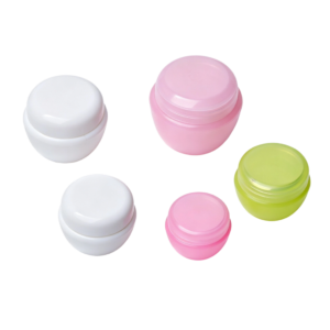 Colorful Novelty Capsule PS Cream Jars (10g-50g)