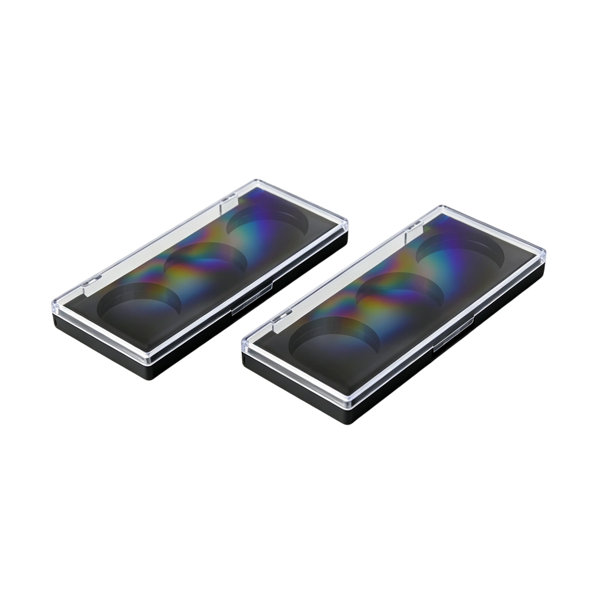 Customizable 3-Pan Empty Eyeshadow Palette Case (10.5g) - Image 2